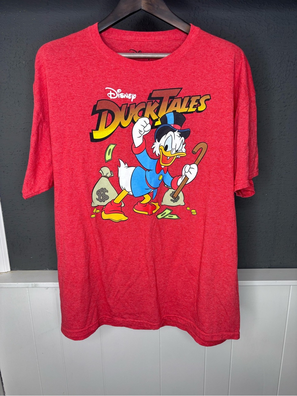 Disney DuckTales Scrooge McDuck Graphic Tee - Red